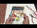 How I Make A Golden Book Junk Journal - Step by Step Process for Beginners