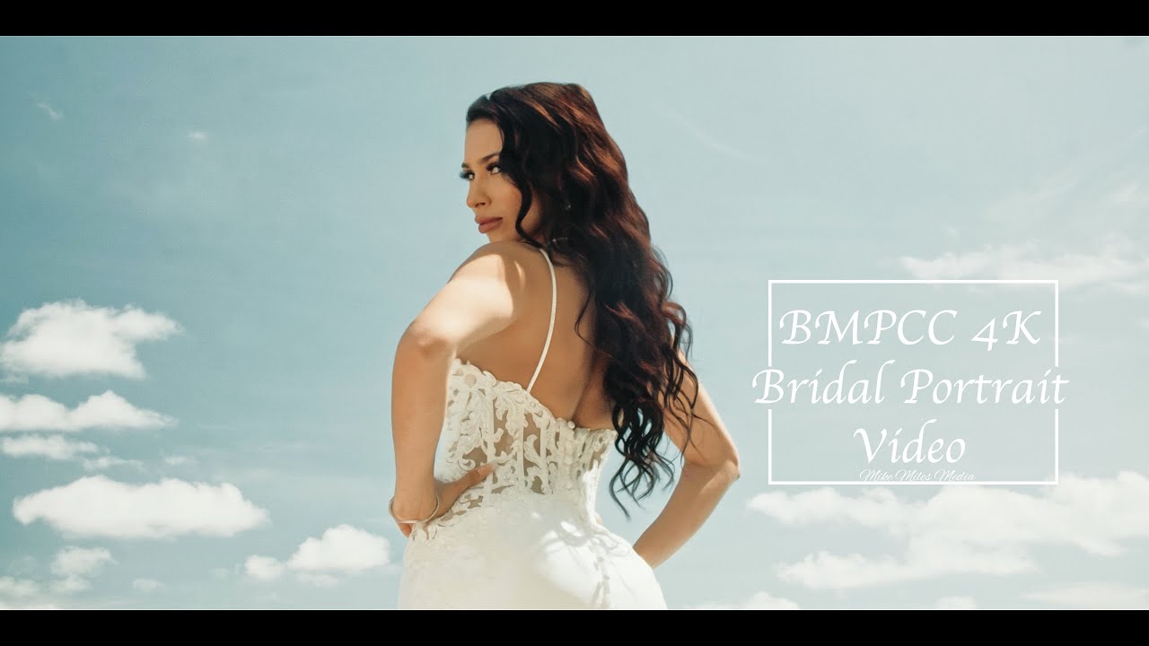 Bride Wedding Model Portrait Video in Maldives Shot Handheld with Blackmagic Pocket 4K