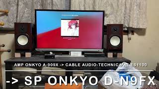 空気録音】ONKYO格安SP対決 D-N9FX vs D-105F - YouTube