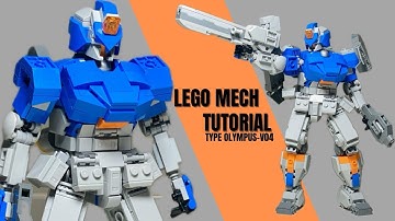 How to Build a MOC LEGO Mech: Type Olympus V04 | Step-by-Step Tutorial