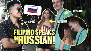 I Surprised a RUSSIAN Couple by Speaking their Language 🇷🇺