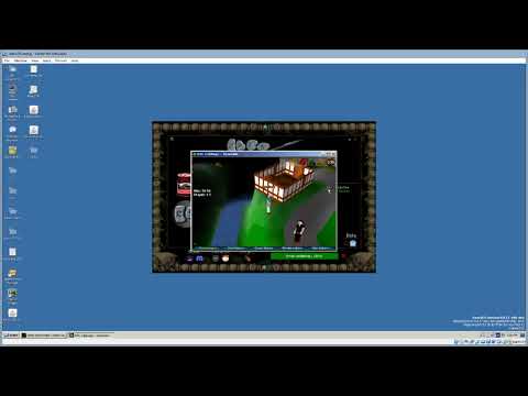 ReactOS running OpenRSC Cabbage
