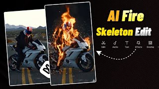 AI Fire Skeleton Edit 🔥 CapCut Tutorial Hindi Full Guid2026 screenshot 2