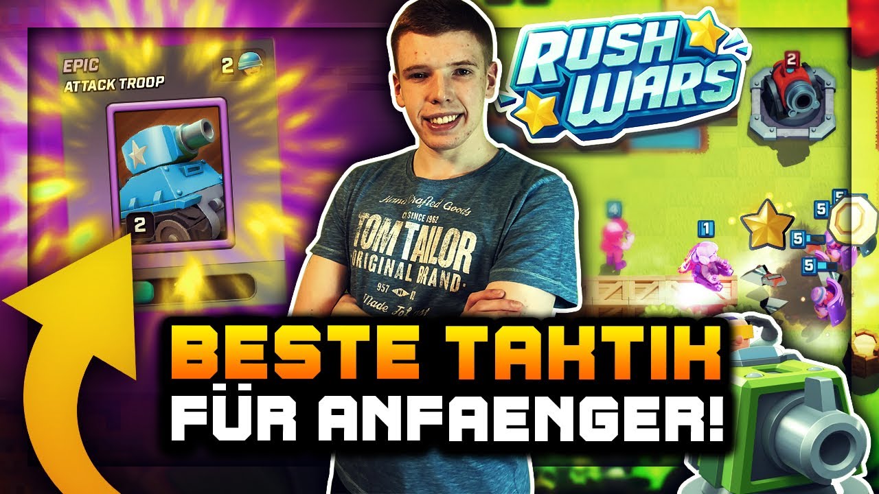BESTE STRATEGIE FÜR ANFÄNGER?! | EPIC BOX BEKOMMEN! | Rush Wars Deutsch