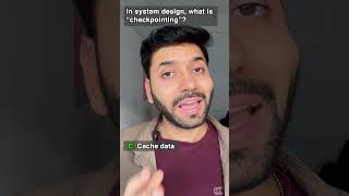 Checkpointing Explained ⚡ Fault Tolerance in System Design #shorts #database #systemdesign #job