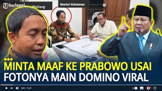 Menhut Raja Juli Minta Maaf ke Prabowo Usai Fotonya Main Domino Bareng Aziz Wellang Viral