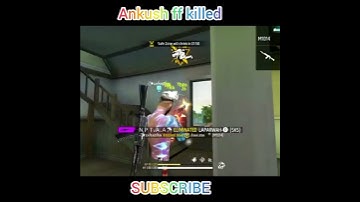 I Killed Ankush FF in my game ! @ANKUSHFF01  #shorts #freefire #ankushff