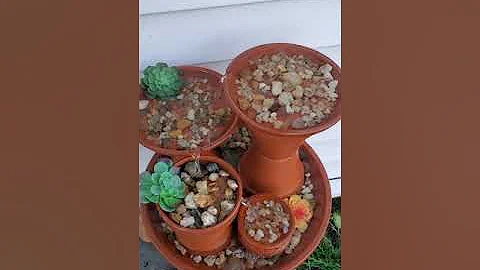 DIY porch rock fountain under $50