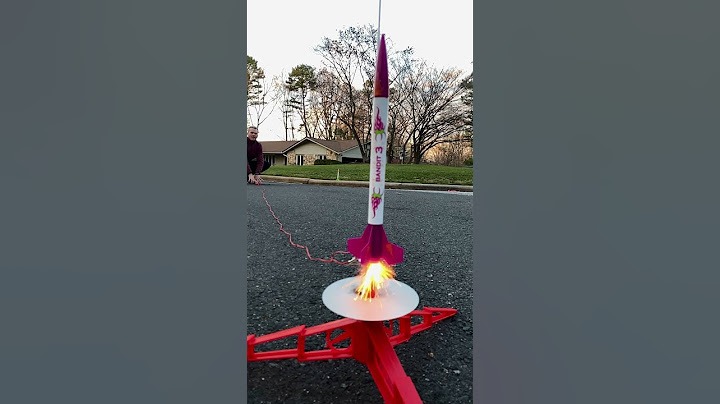 Model Rocket Launch