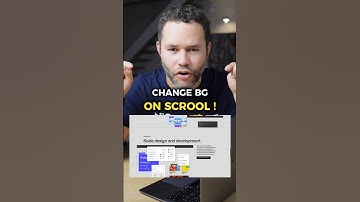 WordPress tutorial for change the background color on scroll with Elementor #wordpress #elementor