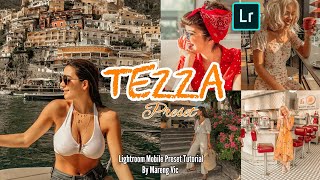 TEZZA INSPIRED | Lightroom Mobile Preset Tutorial | FREE DNG | Mareng Vic screenshot 3