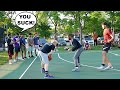 Sideline HATERS Wanted Me To LOSE! 5v5 Basketball At Random Park!