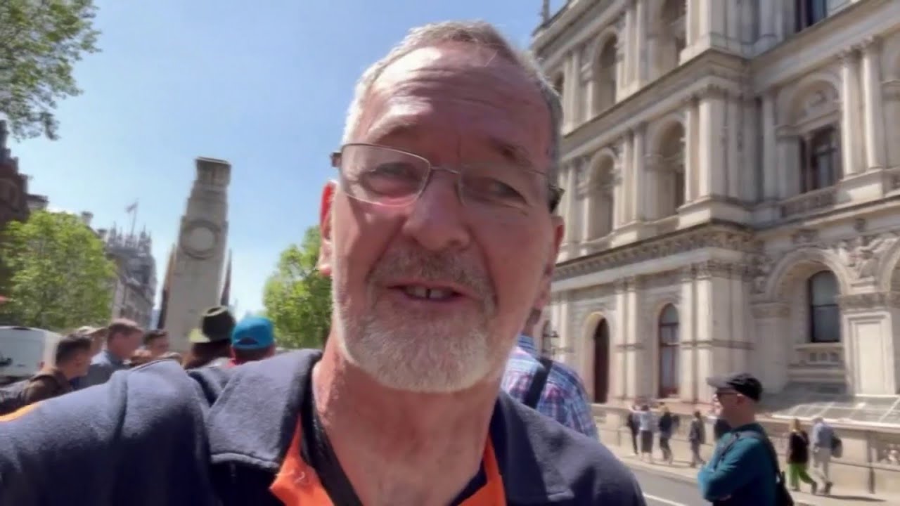 Jim shares a glimpse of the King and Queen