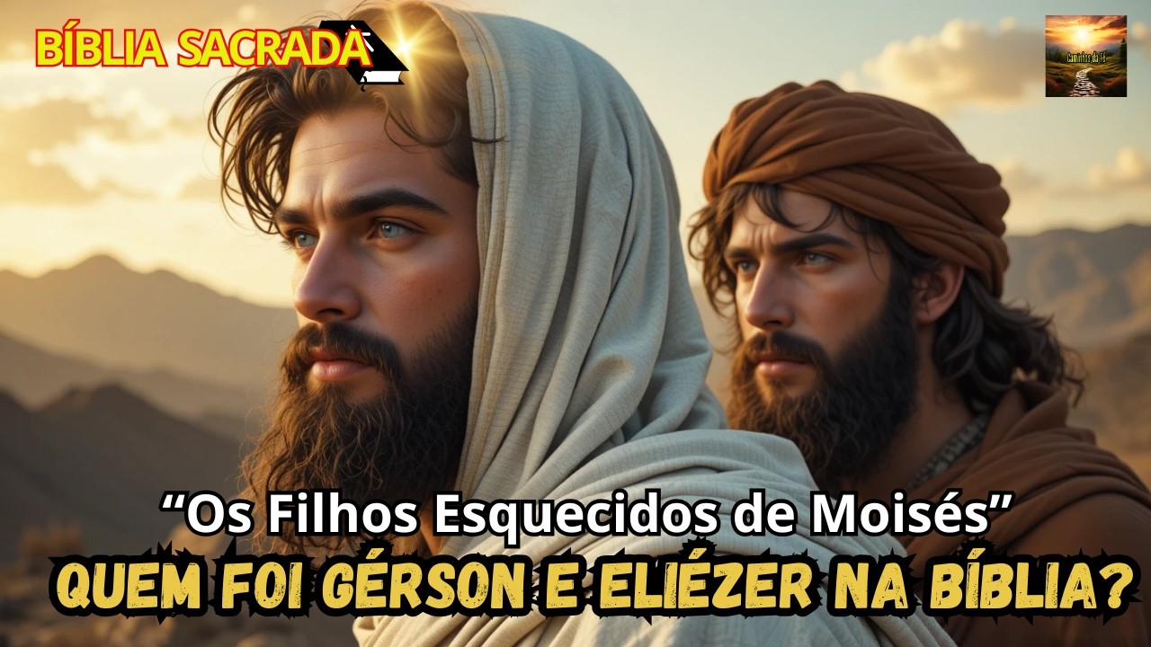 A HISTÓRIA DE GÉRSON E ELIÉZER NA BÍBLIA – “A HISTÓRIA OCULTA DOS FILHOS DE MOISÉS!”