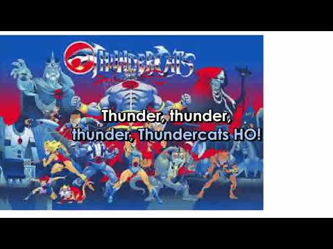 THUNDERCATS  OPENING  SONG  LYRIC  VIDEO
