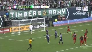 Portland vs Chicago Jeff Larentowicz PK Goal