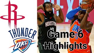 Check out rockets vs thunder highlights nba playoffs game 6
subscribers to sports talk line channel for more if you like this
video please ...