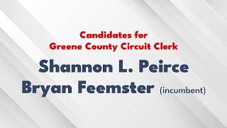 Greene County Circuit Clerk Interviews