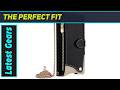 Best iPhone 17 Pro Leather Zipper Flap Shell Crossbody Cover
