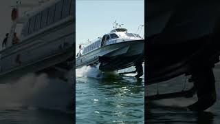 Is This Boat... Flying?! 🤯 #Technology