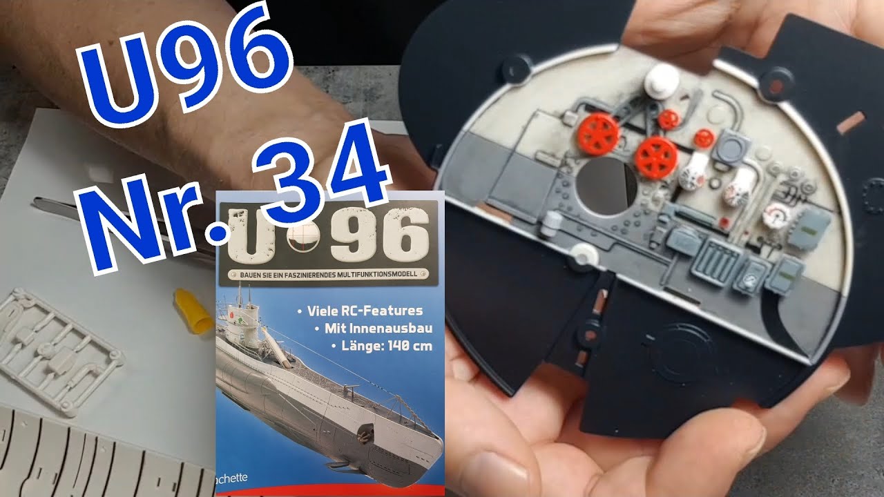 U96 Hachette, Nr. 34 Model 1:48 - YouTube
