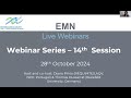 EMN Webinar 20241028 - October 28, 2024