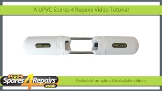 Patlock Security Device How To Secure Your French Double Patio Door Handle Bolt