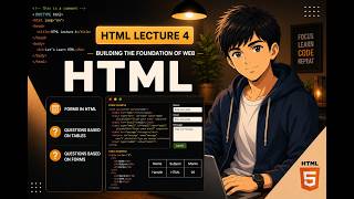 HTML Lecture 4|| forms in HTML , questions on forms and tables