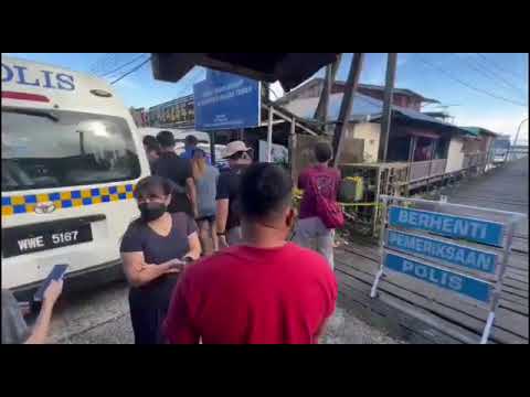 遇害华裔男童郑伟杰案 父母在码头进行招魂仪式