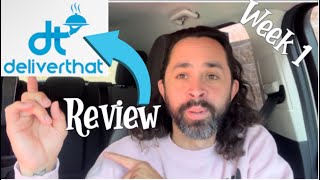 My First Week Review of DeliverThat Catering App: Driving for @DeliverThat in 2024
