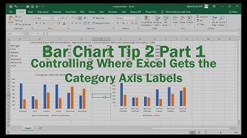 Selecting Category Labels Using Select Data Source Dialog Box