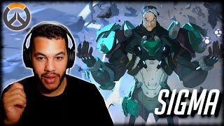 Sigma Gameplay & Comic Overwatch - Reaction & Review