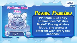 Platinum Blue Fairy L1 - Pinocchio - Disney Emoji Blitz - V68