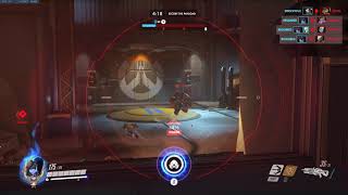 Overwatch Training VS AI Hard Widowmaker Gameplay 8.10.21
