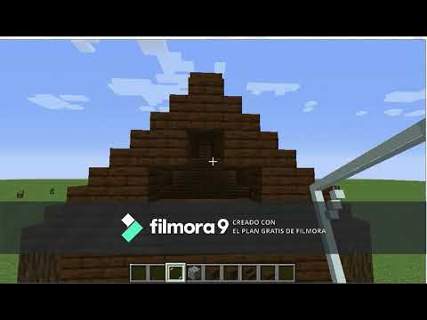 Como hacer cabaña en minecraft