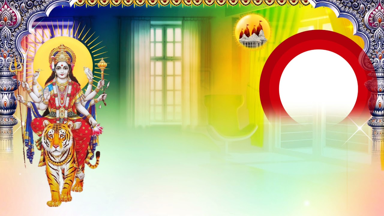 Navratri background video download karen durga Puja background video download Karen Navratri video