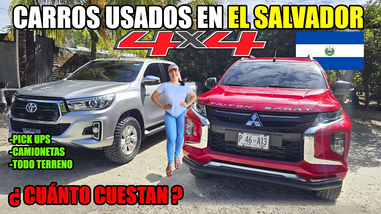 PRECIO DE LOS CARROS USADOS EN EL SALVADOR 😱 CONTACTO: +503 7780-8608