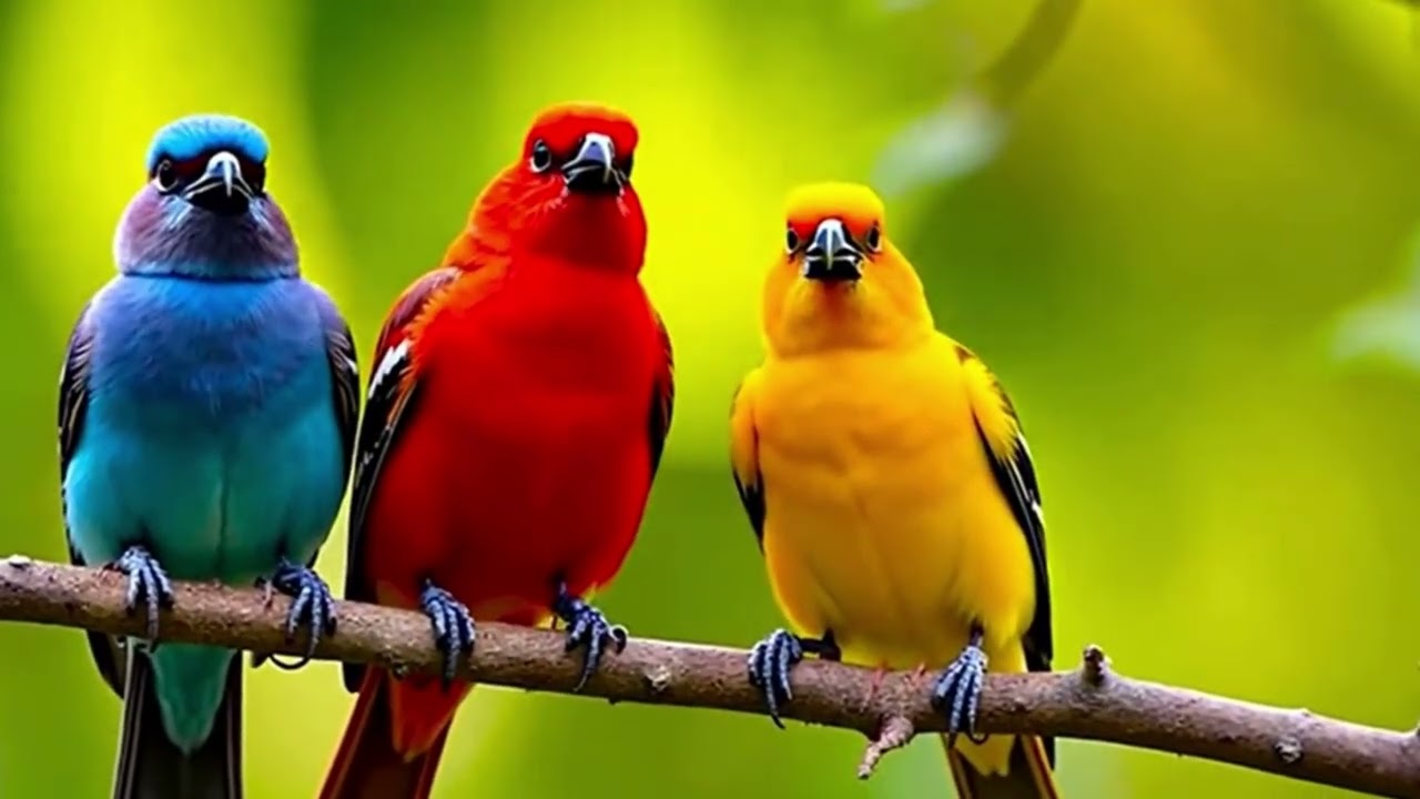 Soothing Bird Chirping Sounds | Perfect for Sleep, Study, and Meditation