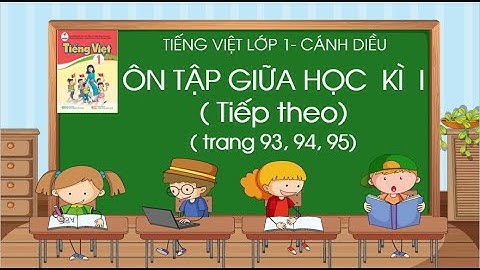 Ôn tập giữa học kì 1 ( tiếp theo)| Tiếng Việt lớp 1| Sách Cánh Diều| Cô Thảo