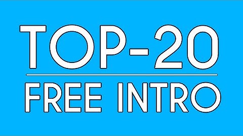 TOP-20 INTRO TEMPLATE - Cinema 4d + After Effects - Free Download