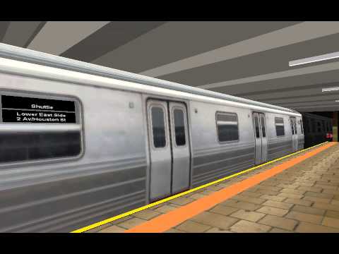 OpenBve:R68 S Train departing @ 21st Street -- Queensbridge - YouTube