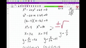 Nemanja Nikitovic Live Stream Precalc 7.4 System of Nonlinear Equations