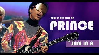 Prince Style Funk Backing Track Jam in A chords