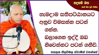 බලාගෙන ඉද්දී ඔබ නිවෙන්නට පටන් ගනීවි.1010Ven Hasalaka Seelawimala Thero