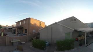 Back yard time lapse