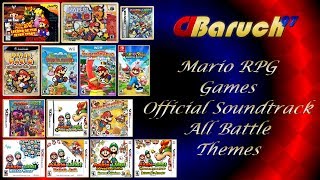 Mario RPG Games OST - All Battle Themes (1996 - 2019)