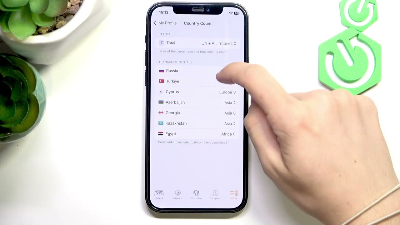 How to Manage Transcontinental Country Count in Been App