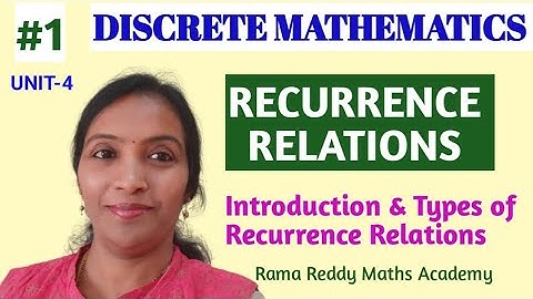 MFCS RECURRENCE RELATION INTRODUCTION | Types of RECURRENCE RELATIONS | #Howtopass MFCSOU {