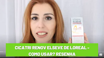 Como usar o Cicatri Renov de elseve?