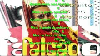 QUEBRANDO O CABRESTO - Falcão (Cifras)